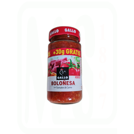 SALSA BOLOÑESA 230 GR