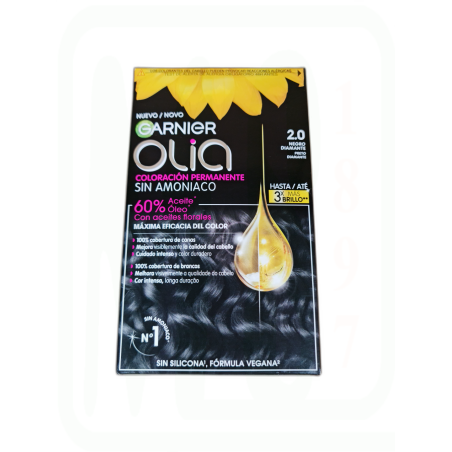 TINTE CAPILAR Nº 2 OLIA SIN AMONIACO