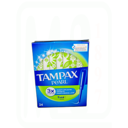 TAMPON PEARL SUPER PACK-24