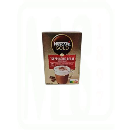 NESCAFE CAPPUCCINO DESCAFEINADO PACK-10