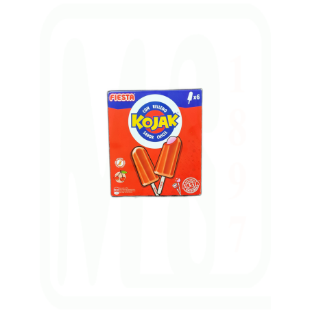 HELADO POLO FRESA KOJAK PACK-6 X 75 ML