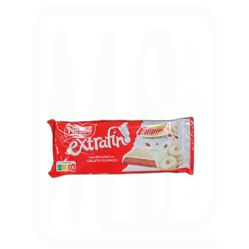 CHOCOLATE FILIPINOS BLANCOS 84 GRAMOS