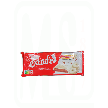 CHOCOLATE FILIPINOS BLANCOS 84 GRAMOS