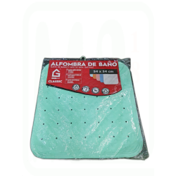 ALFOMBRA BAÑO PLATO DUCHA  54 X 54 CM