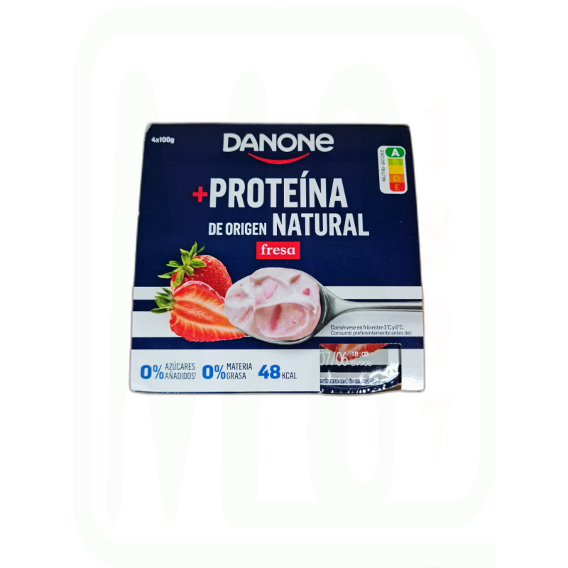 YOGUR PROTEINA FRESA PACK-4 X 100 GR