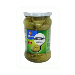ALCACHOFAS CORAZON TARRO 8/12 FR 165 GR