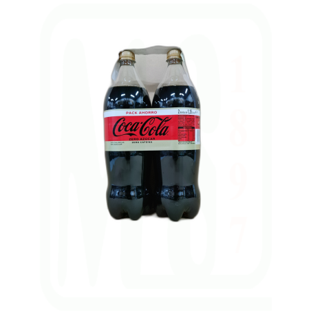 REFRESCO COLA ZERO ZERO 2X1.25 LT
