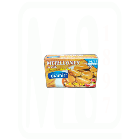 MEJILLONES PICANTES 14/18  69 GRAMOS