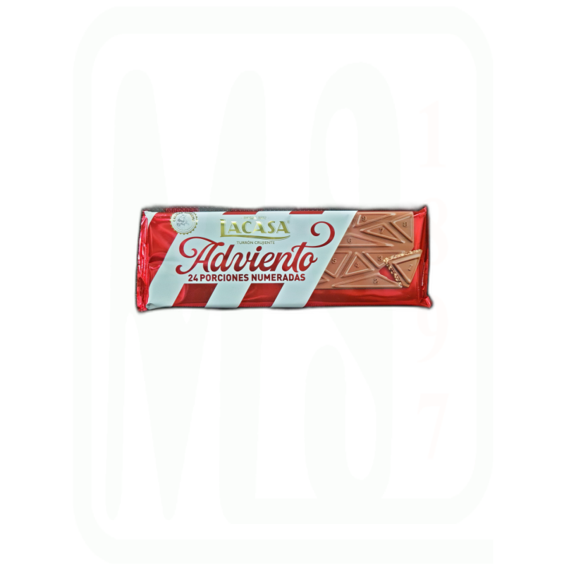 TURRON CHOCO-CRUJIENTE ADVIENTO 250 GRAMOS