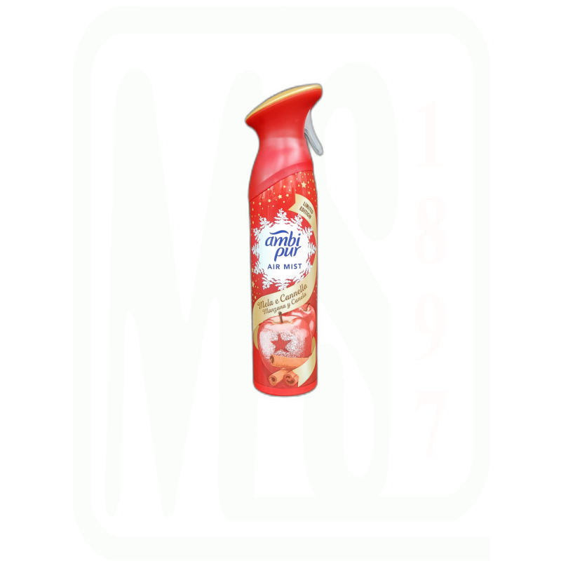 AMBIENTADOR SPRAY 185 ML MANZANA CANELA