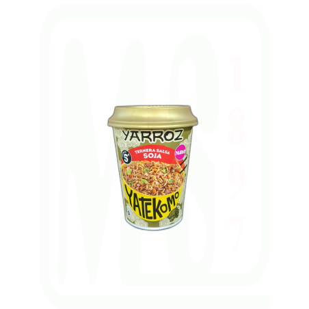 YARROZ TERNERA SOJA VASO 84 GRAMOS