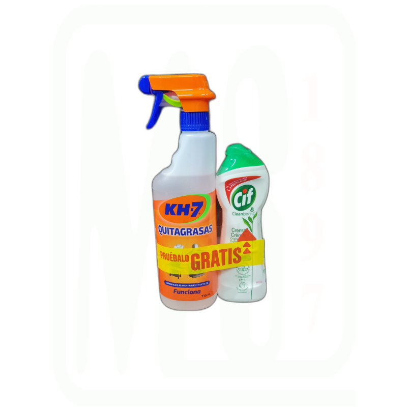 LIMPIA GRASAS PISTOLA 750ML + CIF