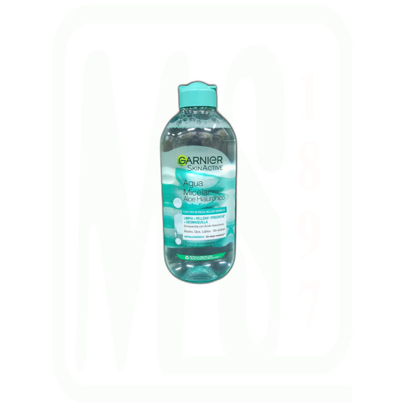 AGUA MICELAR ALOE HIALURONICO 400 ML