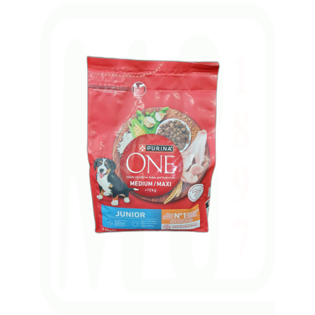 ALIMENTO PERROS ONE JUNIOR POLLO 2.5 KG