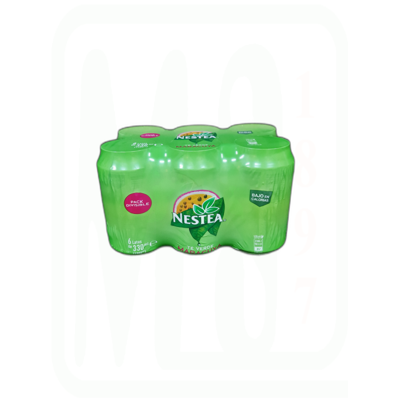 TE VERDE MANGO MARACUYA LATA PACK-6 X 330 ML