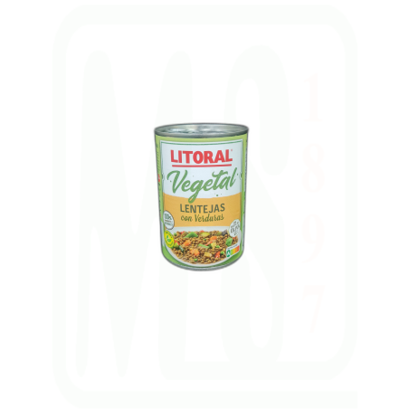 LENTEJAS CON VERDURAS LATA 425 GRAMOS