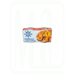 MEJILLONES A LA GALLEGA 2*85 GRAMOS