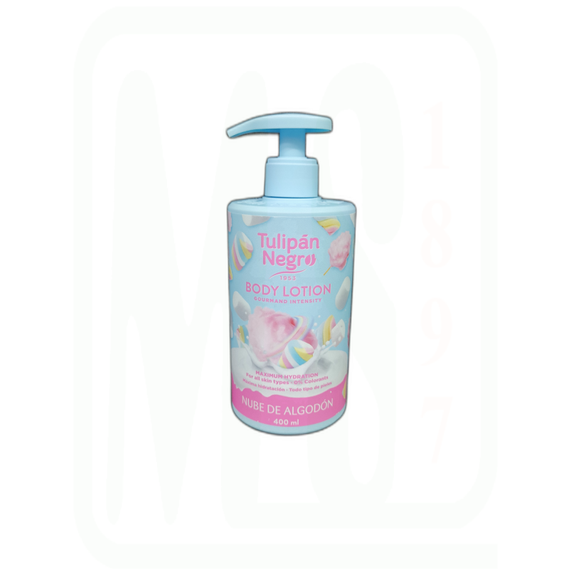 BODY MILK NUBE ALGODON DOSIFICADOR 400 ML