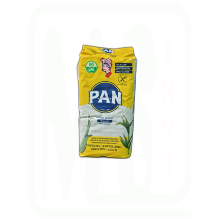 HARINA MAIZ PRECOCIDA S/GLUTEN PAN 1 KG