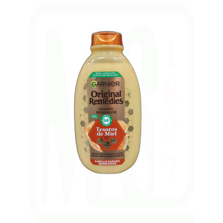 CHAMPU ORIGINAL REMEDIES MIEL 400 ML
