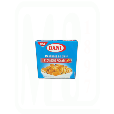 MEJILLONES PICANTES 15/20  69 GRAMOS