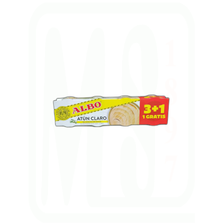 ATUN CLARO PACK- 3+1X48 GRAMOS