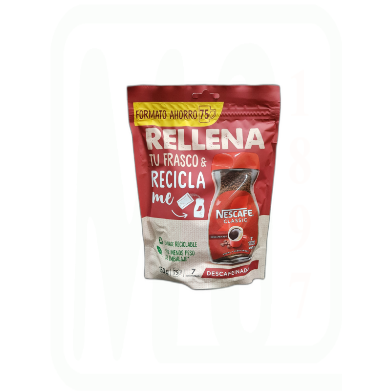 NESCAFE DOYPACK DESCAFEINADO150GR