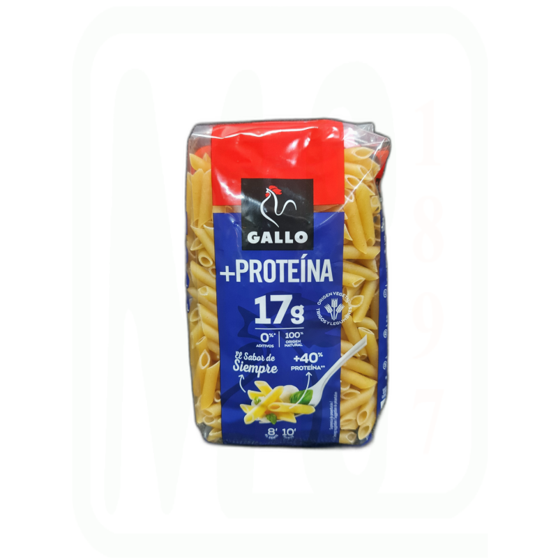 PASTA PLUMAS PROTEINAS 400 GR
