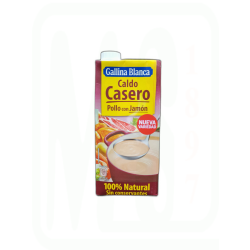 CALDO POLLO CON JAMON 1 LT