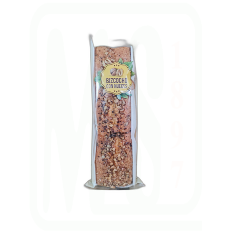 BIZCOCHO CASERO NUEZ 375 GR