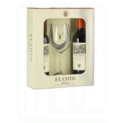 VINO RIOJA TINTO CRIANZA -2X75CL+ COPA