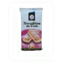 BOCADITOS DE COCO PACK-4 140 GR
