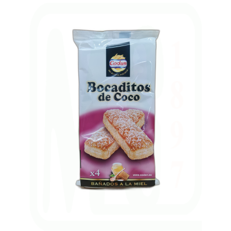BOCADITOS DE COCO  4 UNIDADES