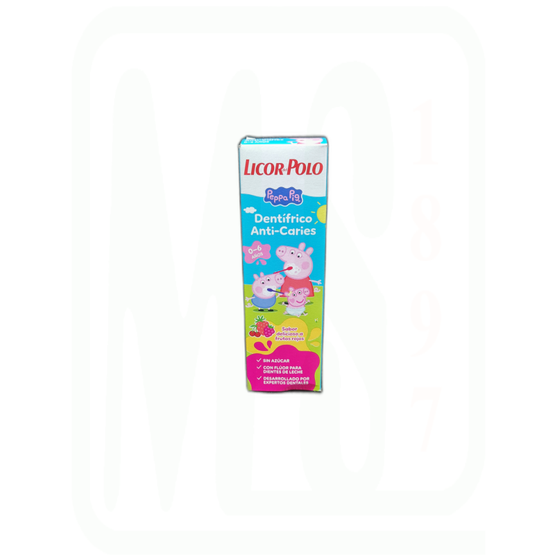 DENTIFRICO PEPPA PIG FRUTOS ROJOS 50 ML