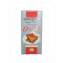 CHOCOLATE C/LECHE SIN AZUCAR 100 GRAMOS