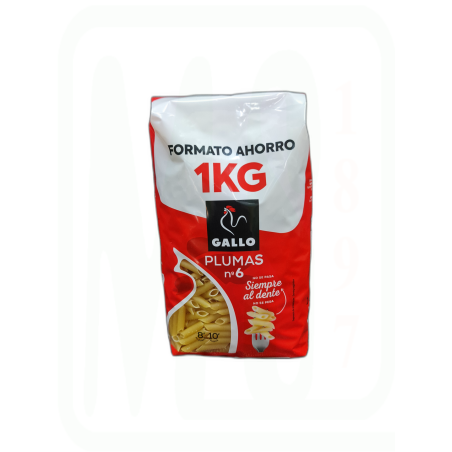 PASTA PLUMAS 1 KILO
