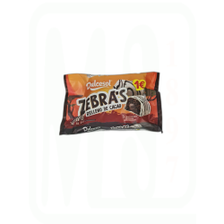 PASTELITOS ZEBRAS RELLENAS CHOCOLATE PACK-3 120 GR