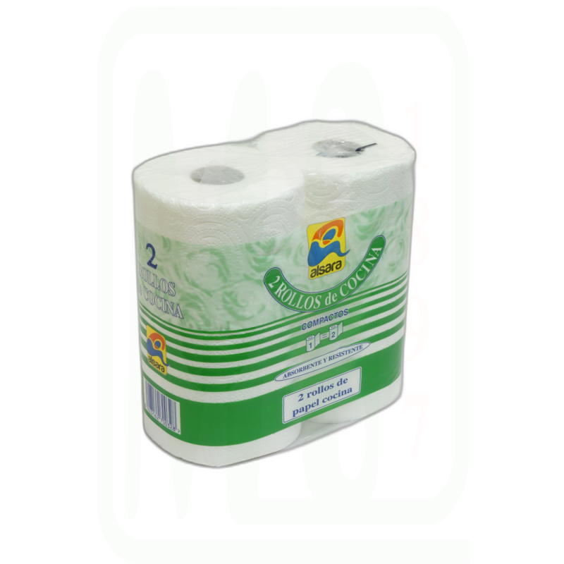 PAPEL COCINA COMPACTO PACK-2 ROLLOS