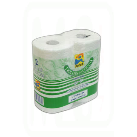 PAPEL COCINA COMPACTO PACK-2 ROLLOS