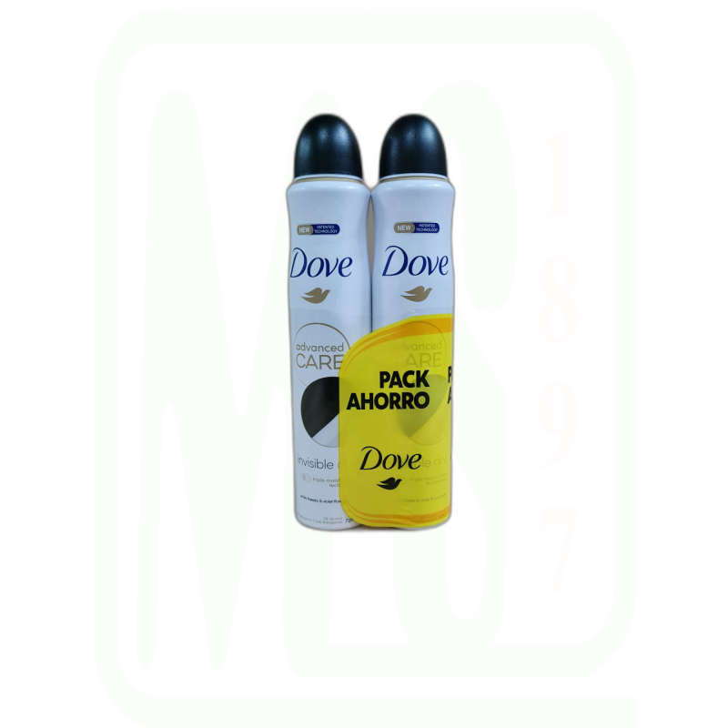 DESODORANTE INVISIBLE ADVANCE SPRAY PACK-2 X 200 ML