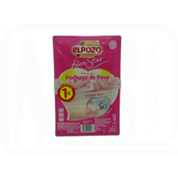 PECHUGA PAVO SIN GRASA REDUCIDA SAL LONCHAS 75GR