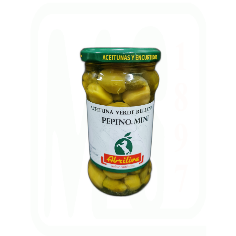 KIMBO ACEITUNAS CON PEPINO 200 GR