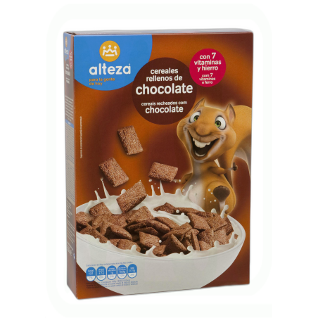 CEREALES RELLENOS CHOCOLATE 500 GR 
