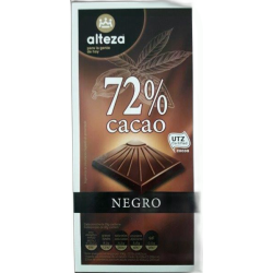 CHOCOLATE NEGRO 72% 100 GR