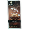 CHOCOLATE NEGRO 72% 100 GR