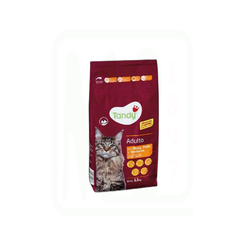COMIDA GATOS CARNE BUEY 1.5 KG