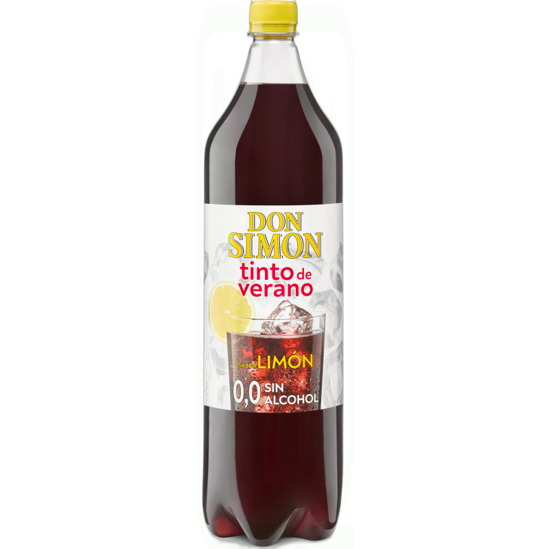 VINO TINTO VERANO LIMON SIN ALCOHOL 1.5L