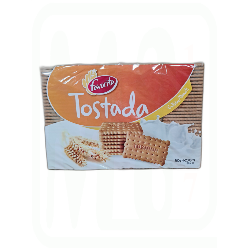 GALLETAS TOSTADA PACK-4 X 200 GR