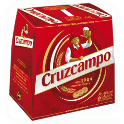 CERVEZA PACK-6 X 250 ML