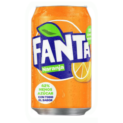 REFRESCO NARANJA LATA 330 ML